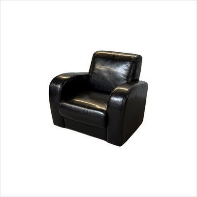 ledersessel _boss_ schwarzbraun_side